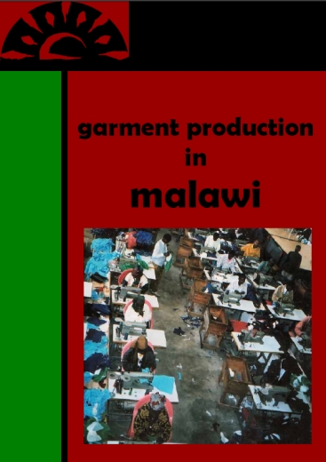 publication cover - Garment Production in Malawi