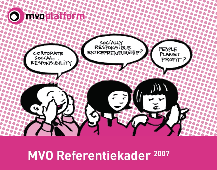 publication cover - MVO Referentiekader 2007