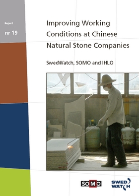 publication cover - Improving working conditions at Chinese natural stone companies