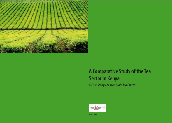 publication cover - A Comparative Study of the Tea Sector in Kenya