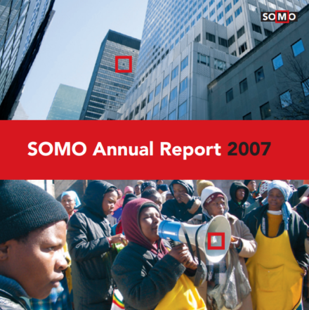 publication cover - SOMO – Annual Report 2007
