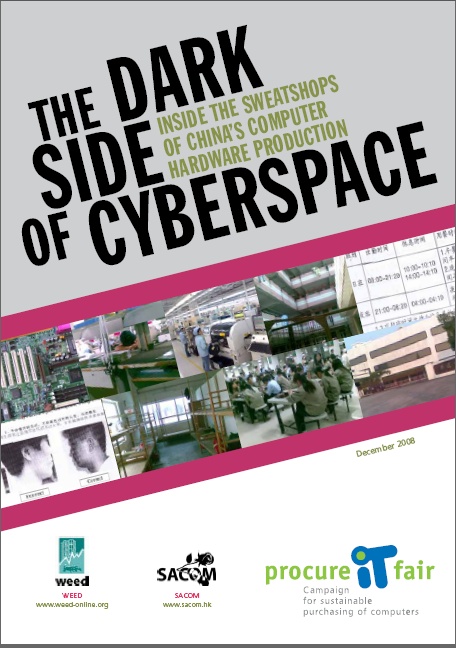 publication cover - The dark side of cyberspace