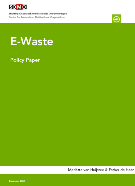 publication cover - E-Waste