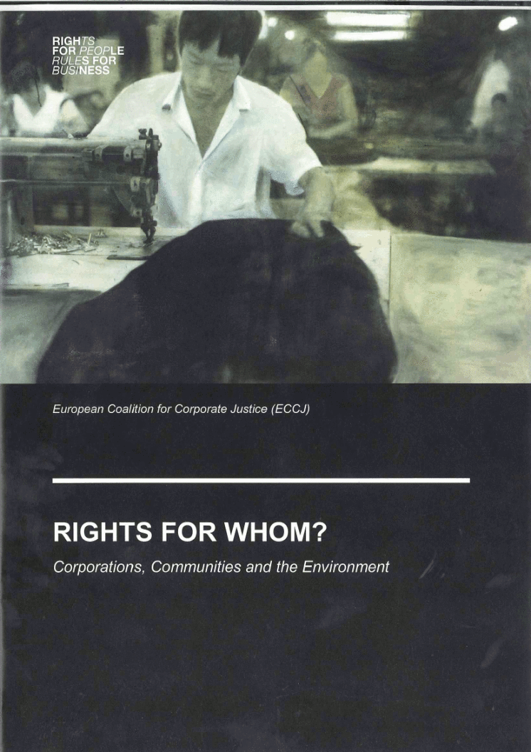 publication cover - Rights for Whom?