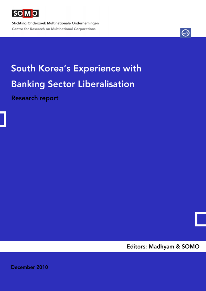 publication cover - South Koreas Experience with Banking Sector Liberalisation
