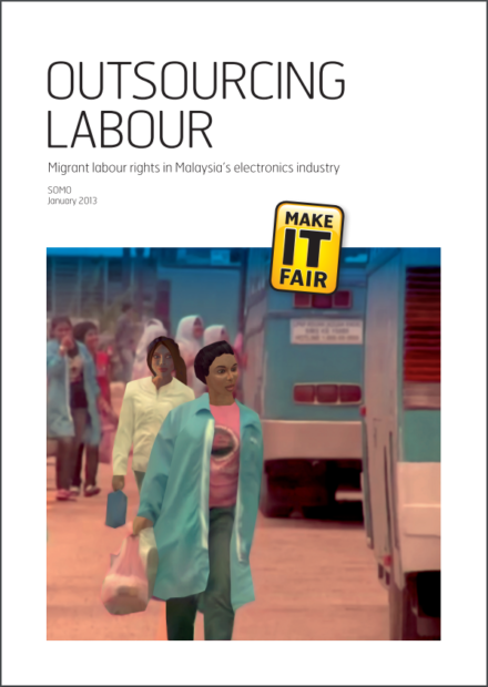 publication cover - Outsourcing Labour