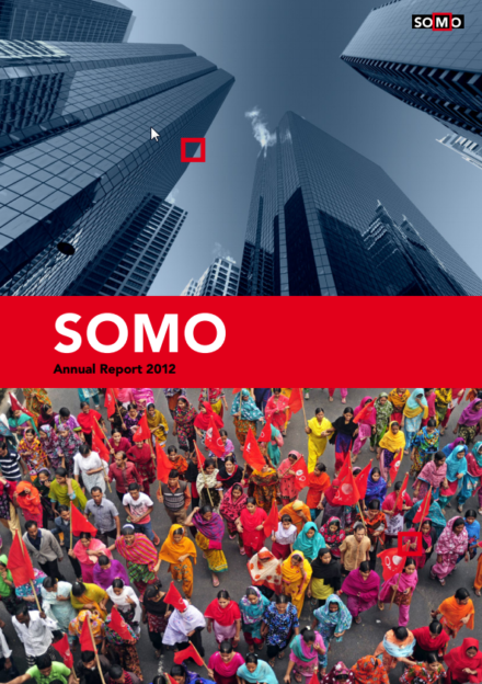 publication cover - SOMO – Annual Report 2012