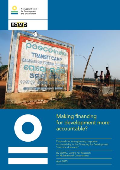 publication cover - Making financing for development more accountable?