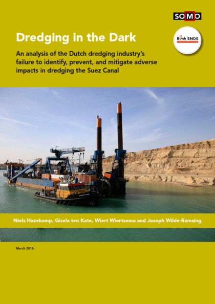 publication cover - Dredging in the Dark