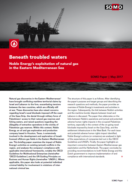 publication cover - Gaswinning in onrustige wateren