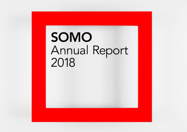 publication cover - Jaarverslag SOMO 2018