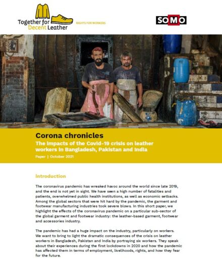 publication cover - Corona chronicles