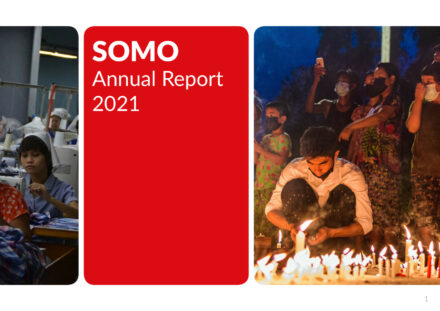 publication cover - SOMO Jaarverslag 2021