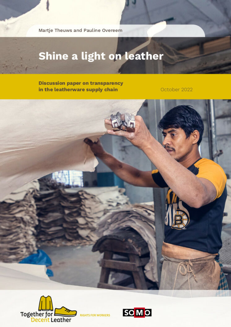 publication cover - Shine a light on leather