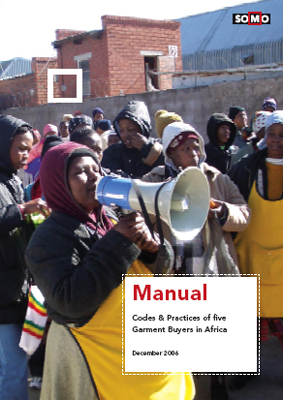 publication cover - Manual: Codes and Practices of five Garment Buyers in Africa