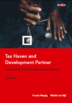 publication cover - Tax haven and development partner