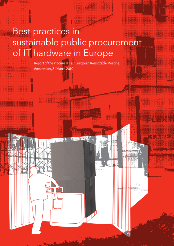 publication cover - Best practices in sustainable public procurement of IT hardware in Europe