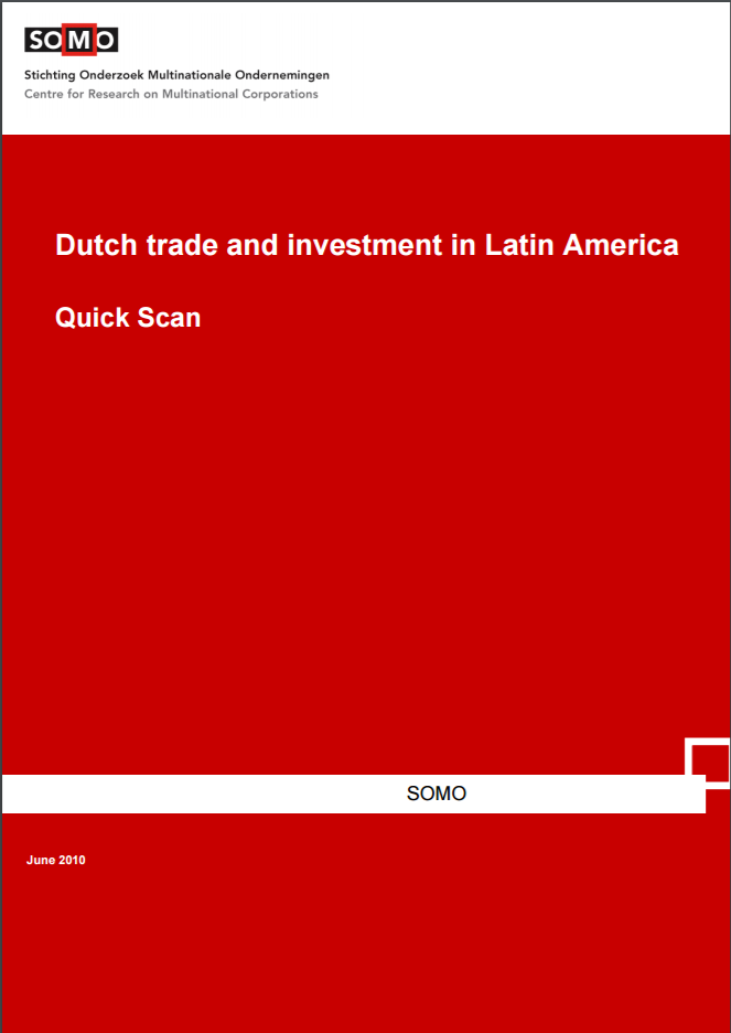 publication cover - Dutch trade and investment in Latin America