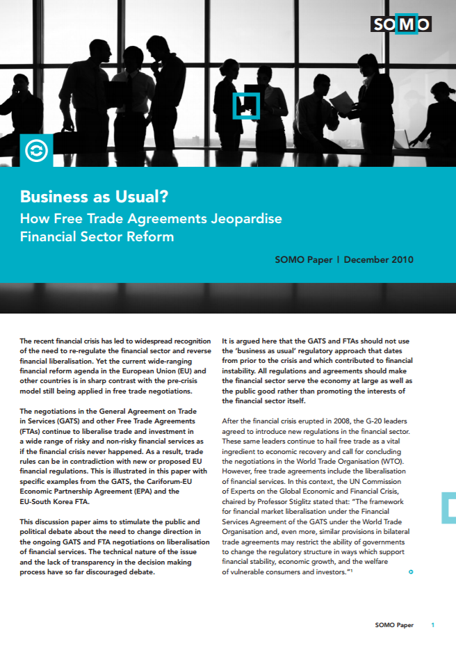 publication cover - Business as Usual