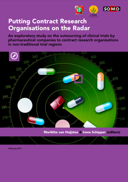 publication cover - Putting Contract Research Organisations on the Radar