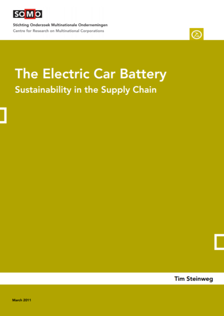 publication cover - The Electric Car Battery