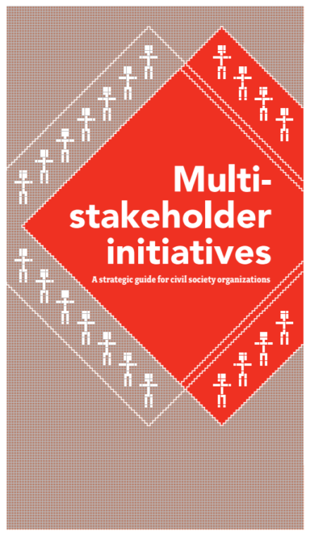 publication cover - Multi-stakeholder initiatives