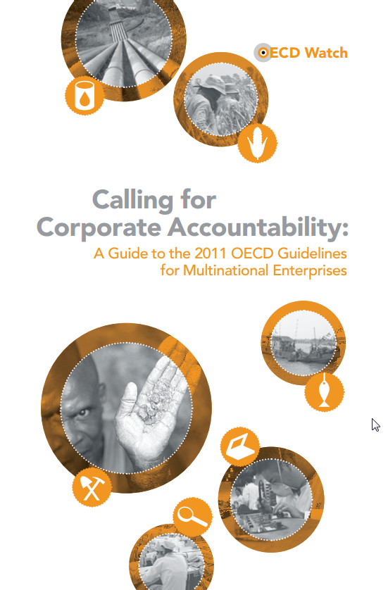 publication cover - Calling for Corporate Accountability