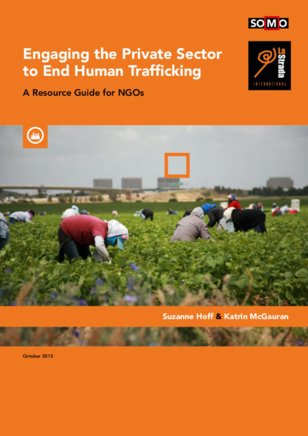 publication cover - ‘Engaging the Private Sector to End Human Trafficking’