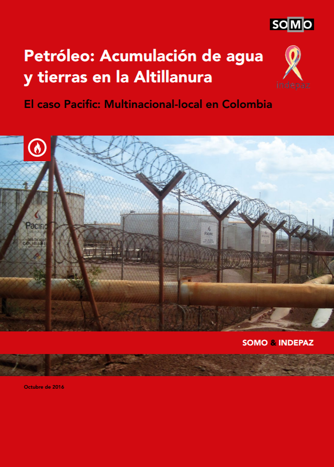 publication cover - Petroleum: Accumulation of oil, water and land in the Altillanura