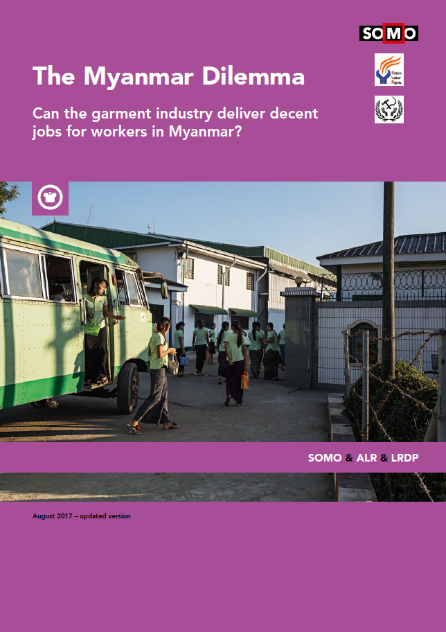 publication cover - The Myanmar Dilemma