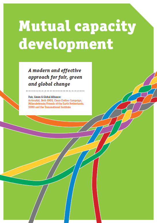 publication cover - Mutual capacity development