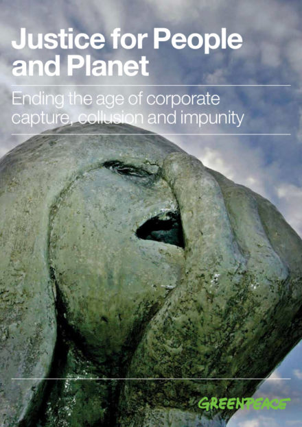 publication cover - Justice for People and Planet