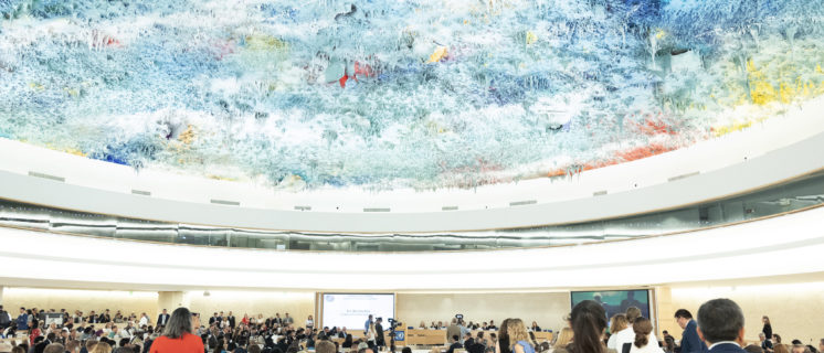 A general view of prticipants during 41st Session of the Human Rights Council. 24 june 2019. UN Photo/ Jean Marc Ferré