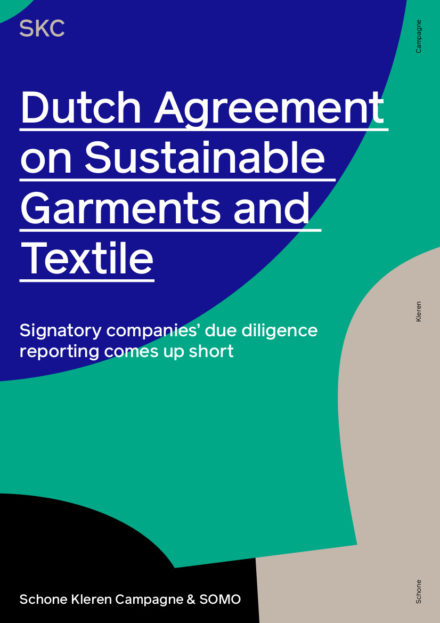 publication cover - Dutch Agreement on Sustainable Garments and Textile