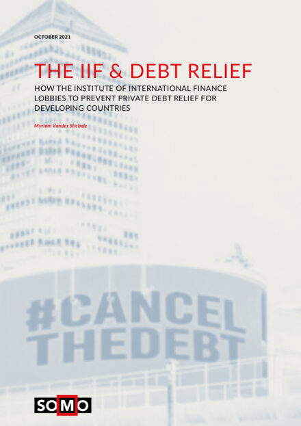 publication cover - The IIF & debt relief