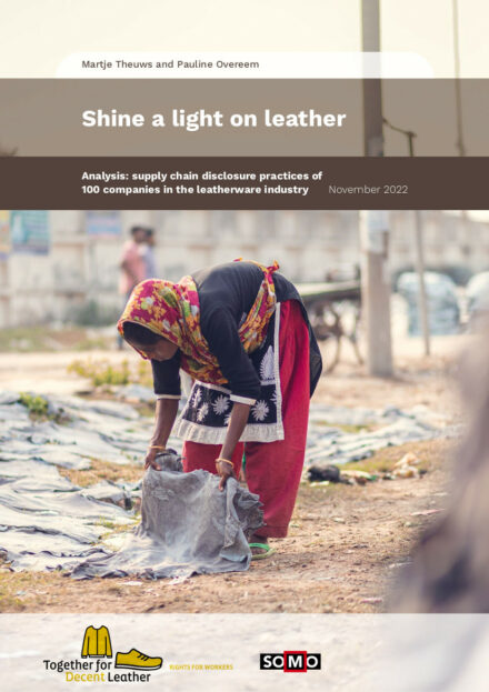 publication cover - Shine a light on leather
