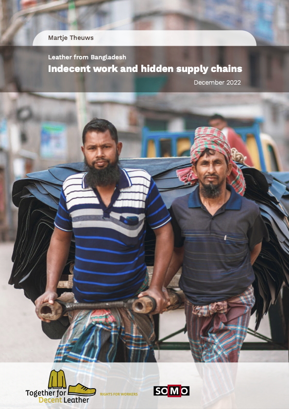 publication cover - Indecent work and hidden supply chains